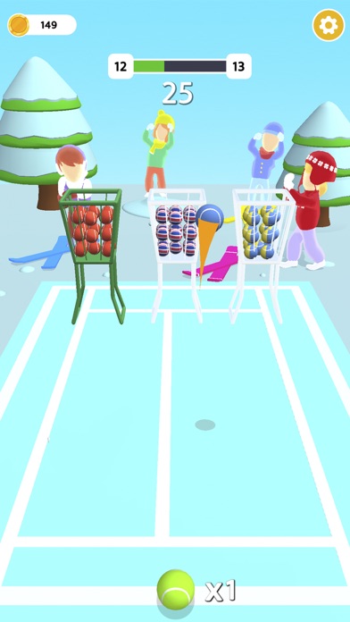 Tennis Bouncing Master 3D Screenshot