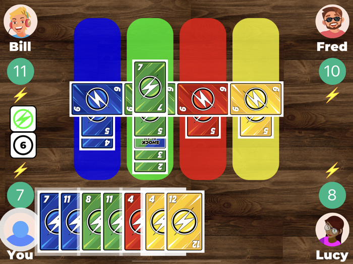 Power Switch Card Game