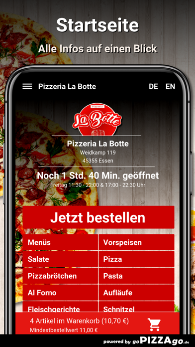 Pizzeria La Botte Essenのおすすめ画像2