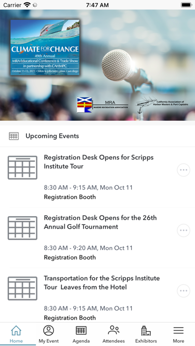 Marine Recreation Association Screenshot