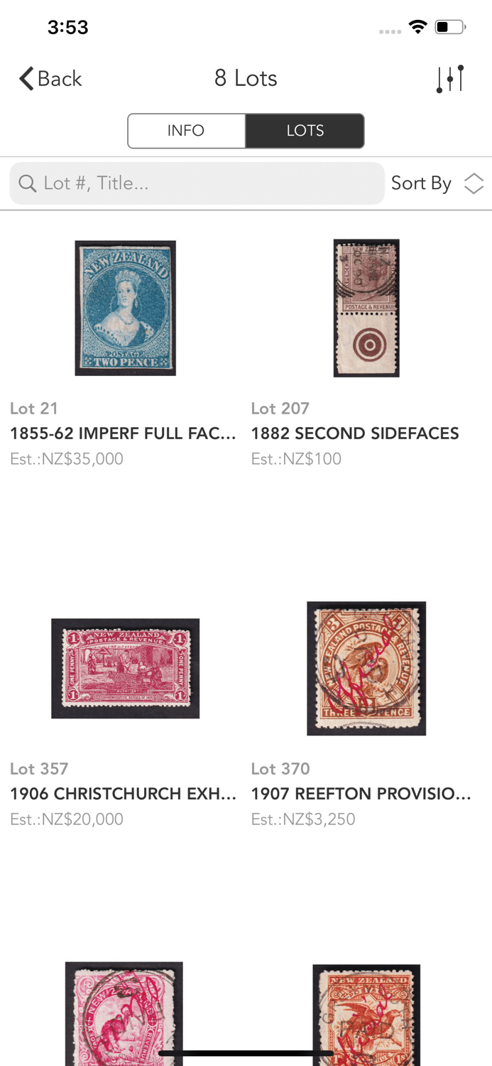 Auckland City Stamps