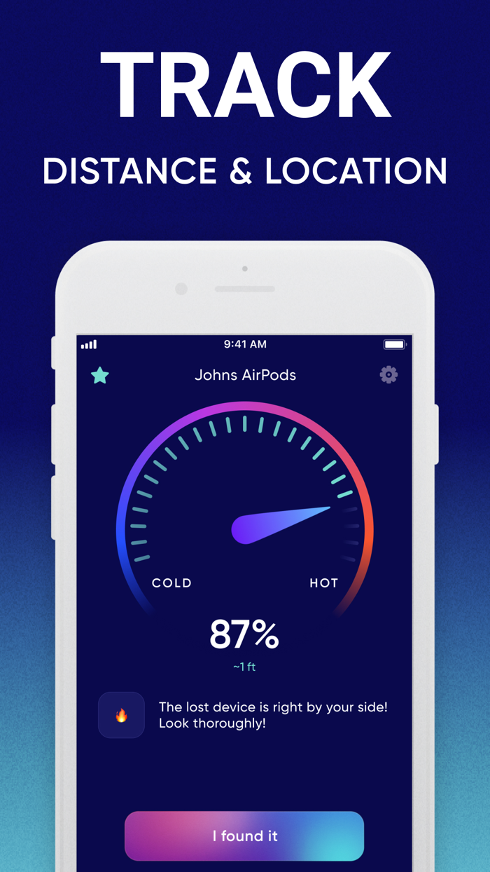 Find my pod・Air Device Tracker