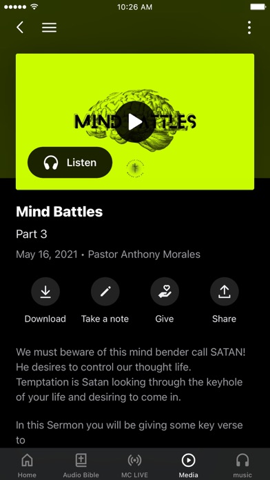 Miracle Center Screenshot