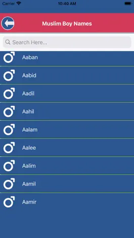 Game screenshot Muslim Baby Names &Asmaulhusna hack
