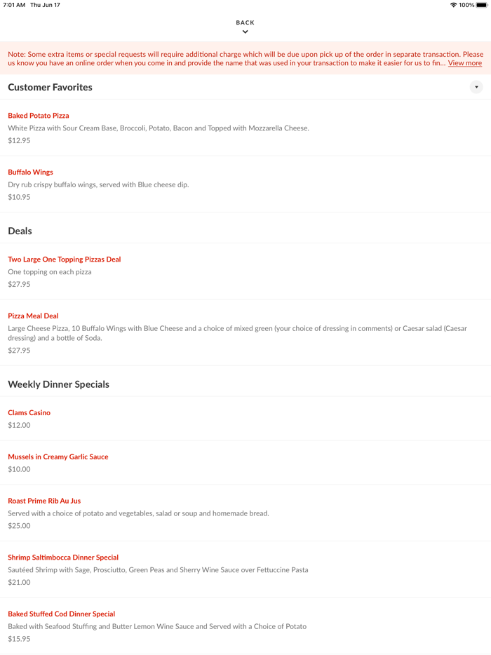 Papa-Zs and Sons Pizza