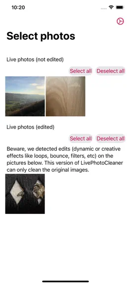 Game screenshot Live Photo Cleaner mod apk