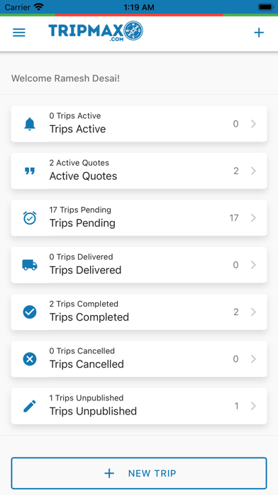 TripMaxo Screenshot