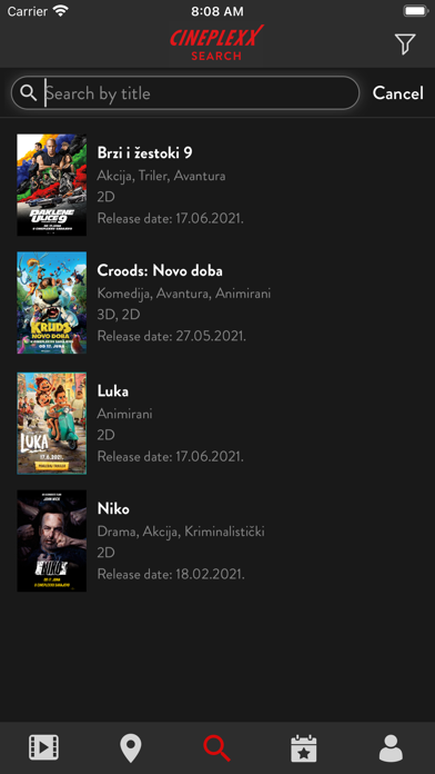 Cineplexx Sarajevo Screenshot