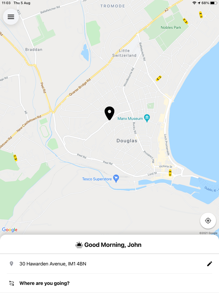 Elegance Taxi Isle of Man