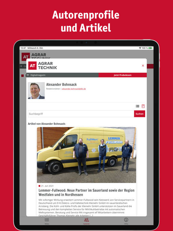 Screenshot #6 pour AGRARTECHNIK News