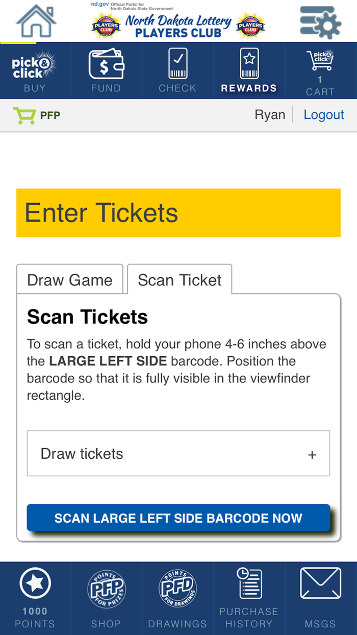 ND Lottery Players Club