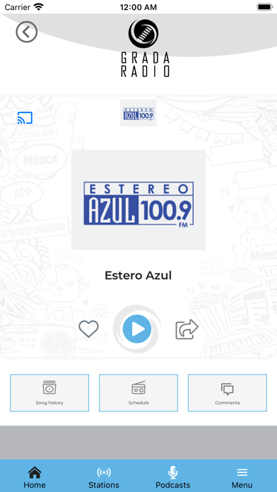 Grada Radio Panama Screenshot