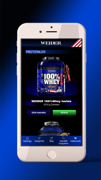 Weider USA Screenshot