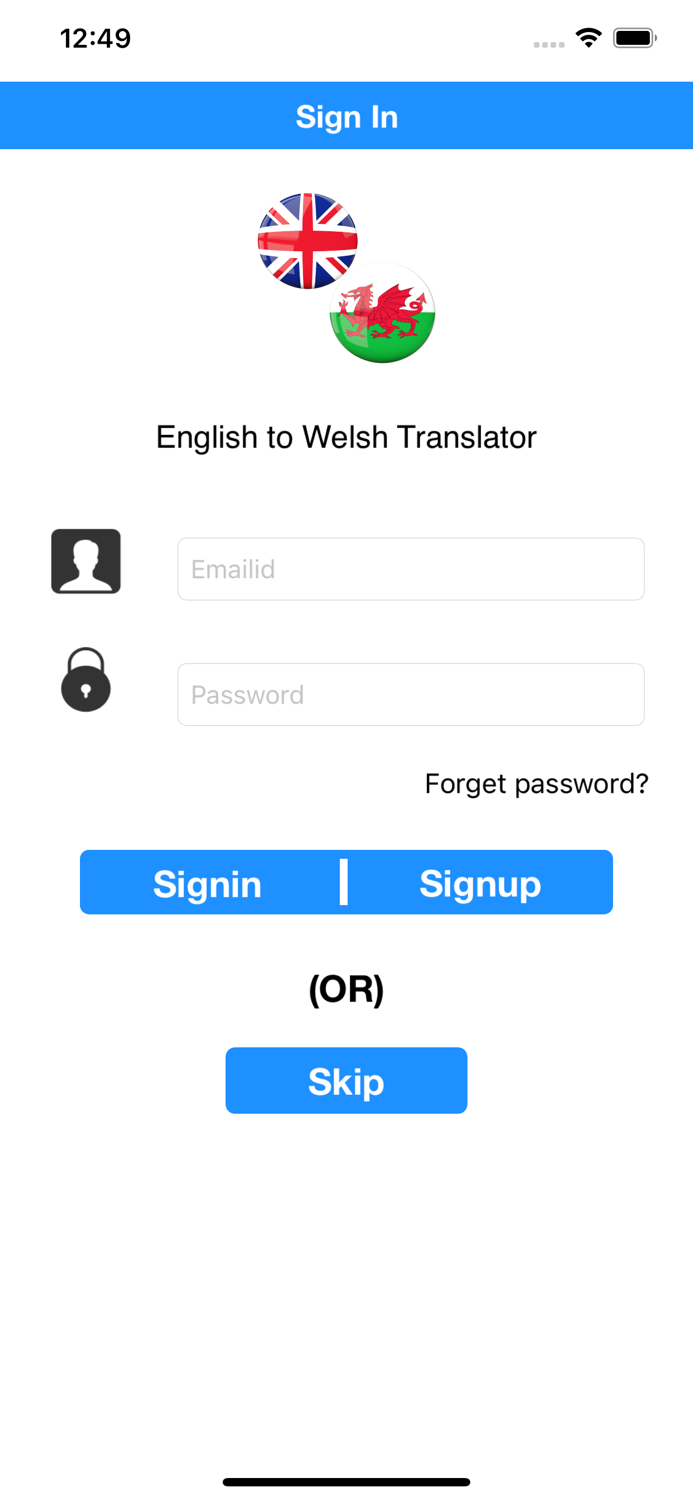English to Welsh Translator
