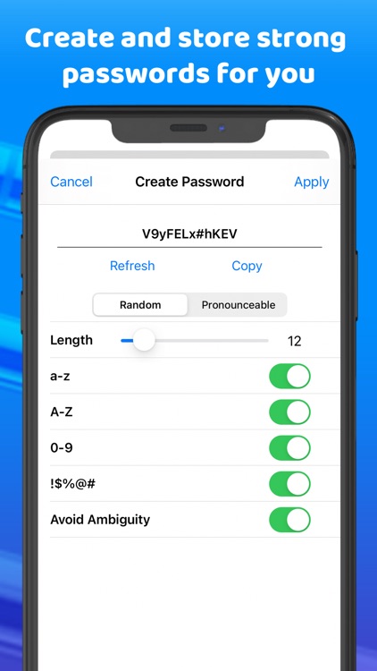 AlphaPassword Password Manager screenshot-5