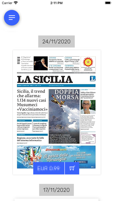 La Sicilia Edicola Digitale Screenshot