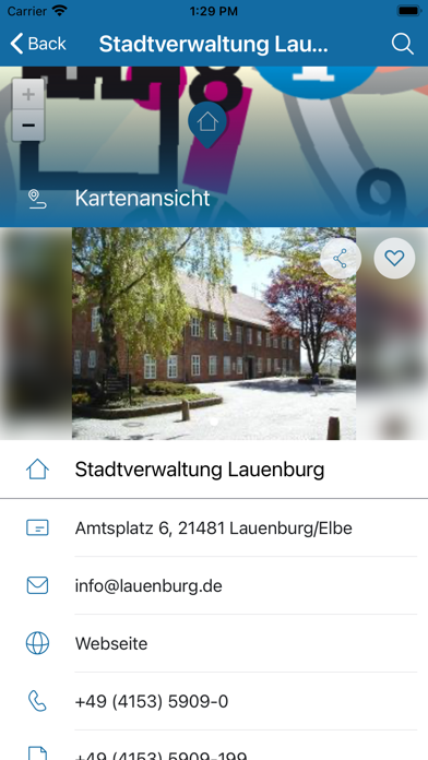 Lauenburg • app|ONE Screenshot