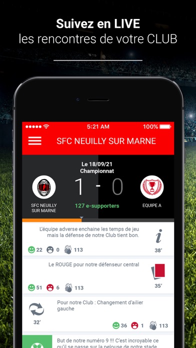 SFC NEUILLY SUR MARNE Screenshot 2 - AppWisp.com