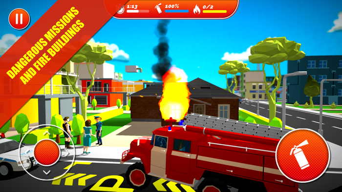 City Firefighter Heroes 3D