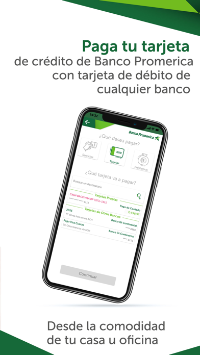 Banco Promerica Guatemala Screenshot