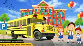 Game screenshot City School Bus Driving Sim 3D mod apk