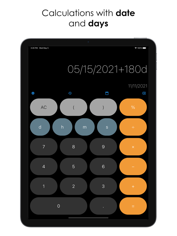 Screenshot #6 pour Time Calculator + − × ÷