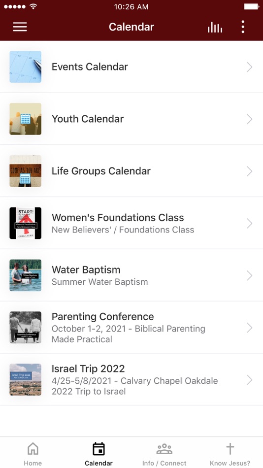 #2. CC Oakdale (iOS) بواسطة: CALVARY CHAPEL OAKDALE, INC.