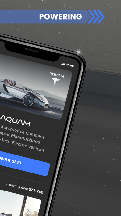 Aquam Electric Vehicles Screenshot
