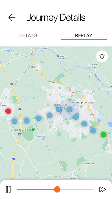 SkyNet GPS Tracking Screenshot