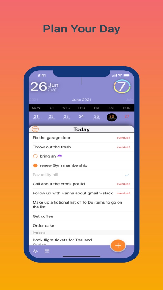 #3. Tasker - To Do List Gamified (iOS) 由: Saransh Sharma