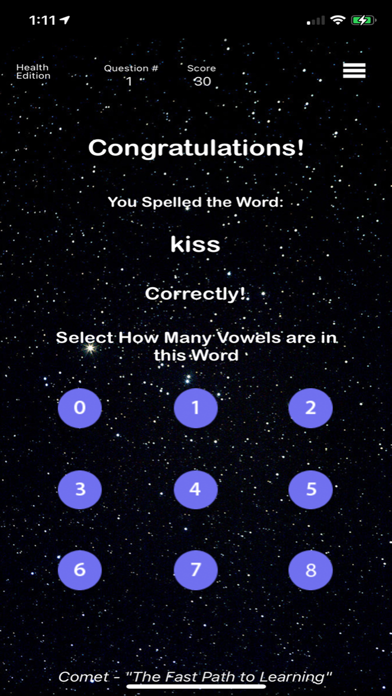 How to cancel & delete Comet The Spelling Game - Health from iphone & ipad 3
