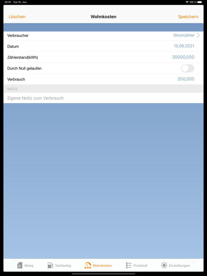 WISO Mein Geld Belegerfassung