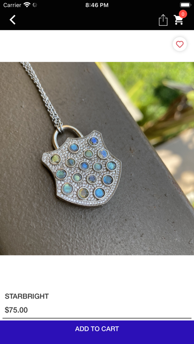 Hespera Jewelry Co. Screenshot