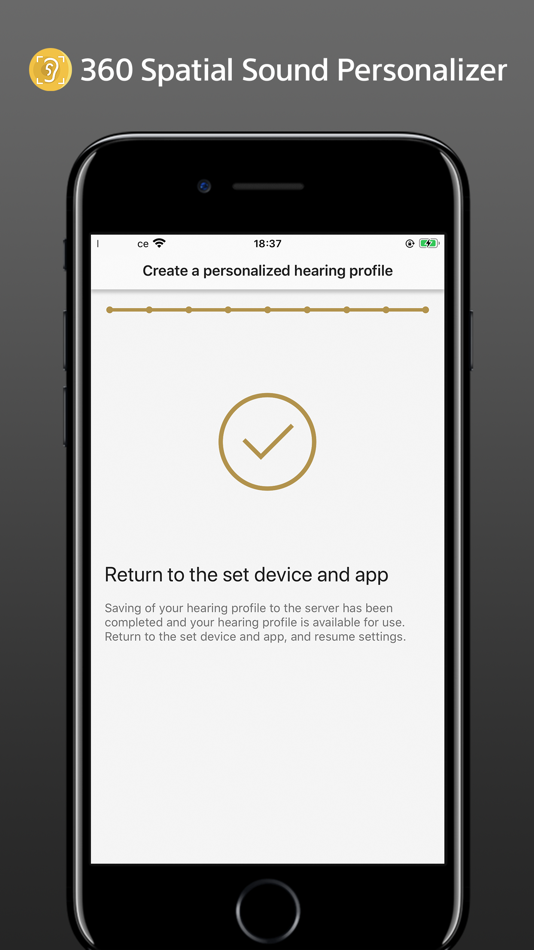 #3. 360 Spatial Sound Personalizer (iOS) 来自: Sony Corporation