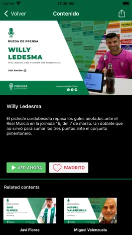 Game screenshot Córdoba CF TV hack