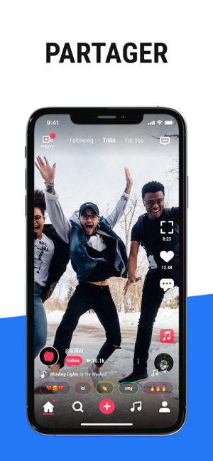 ‎Triller-Social Video Streaming Capture d'écran