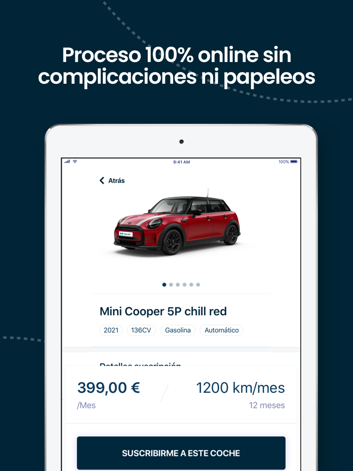 Mondo Car - Suscripción coches