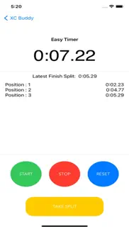 xc buddy race timer iphone screenshot 3