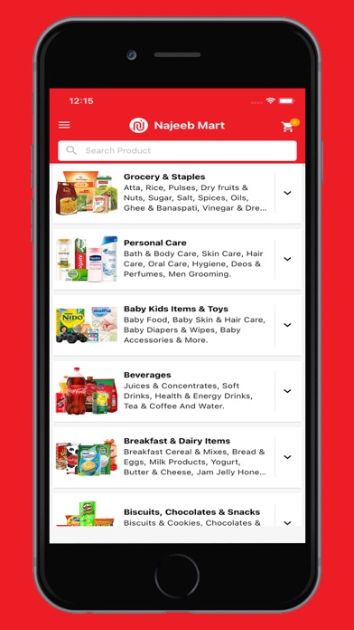 Najeeb Mart & Pharmacy Screenshot