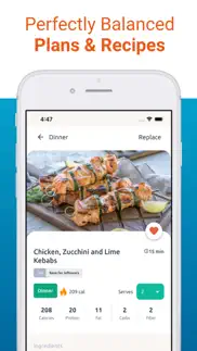 17 day diet meal plan iphone screenshot 2