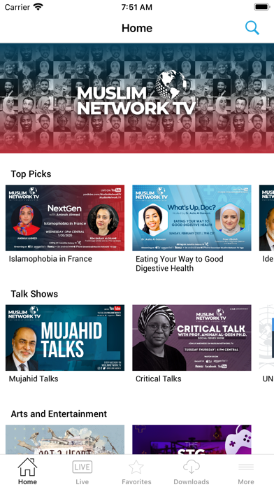 Muslim Network TV Screenshot