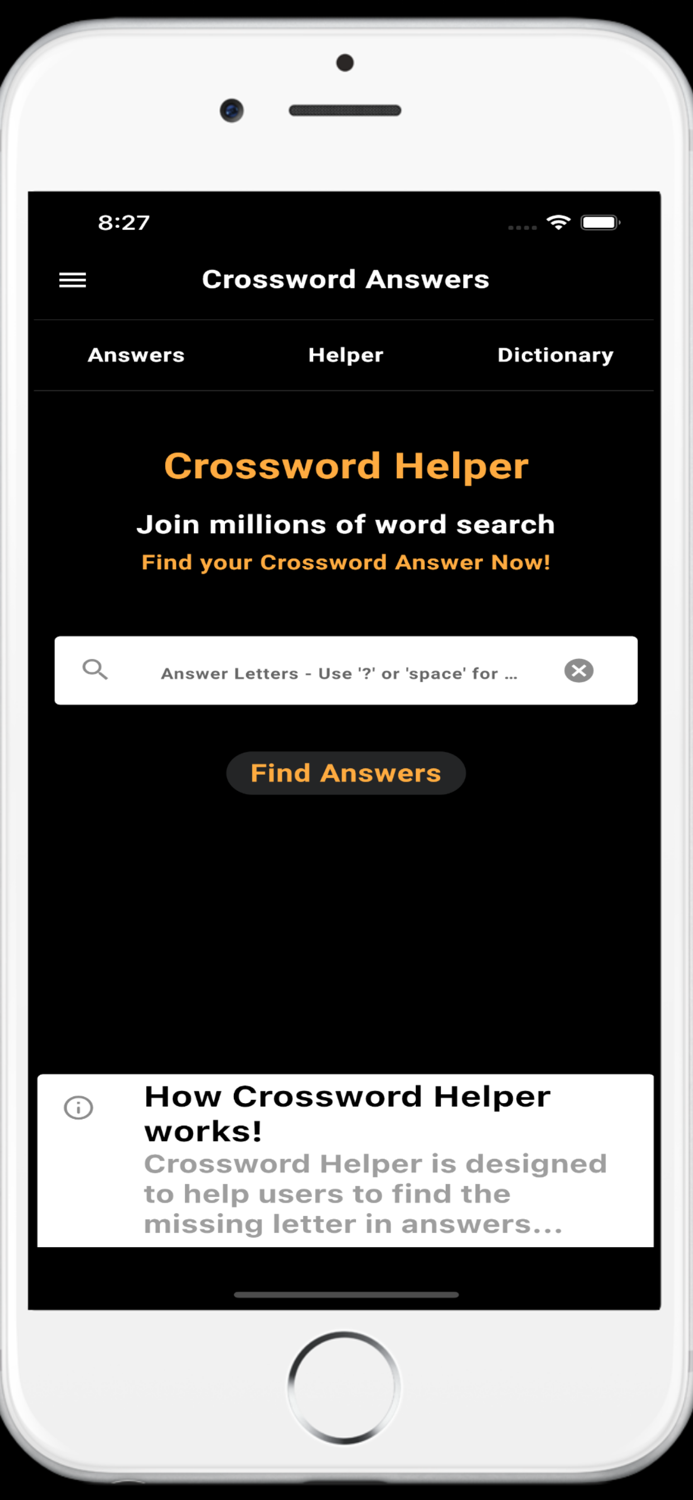 Crossword Answers Pro
