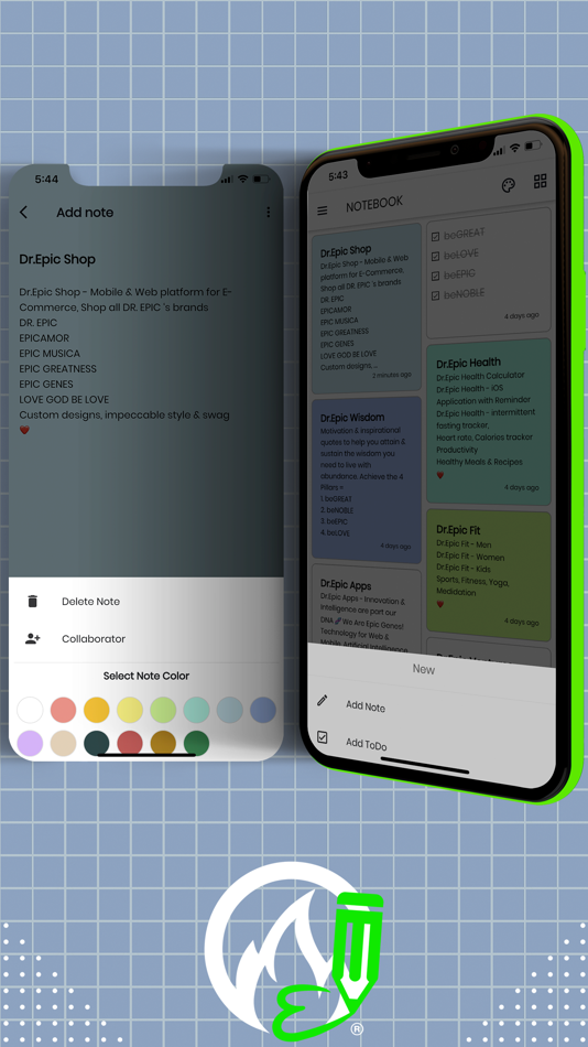 #6. DR.EPIC NOTEBOOK (iOS) 由: DR. EPIC