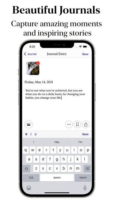 Journal Habit Screenshot