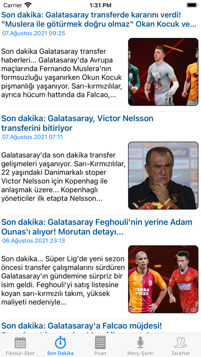 Galatasarayım Screenshot