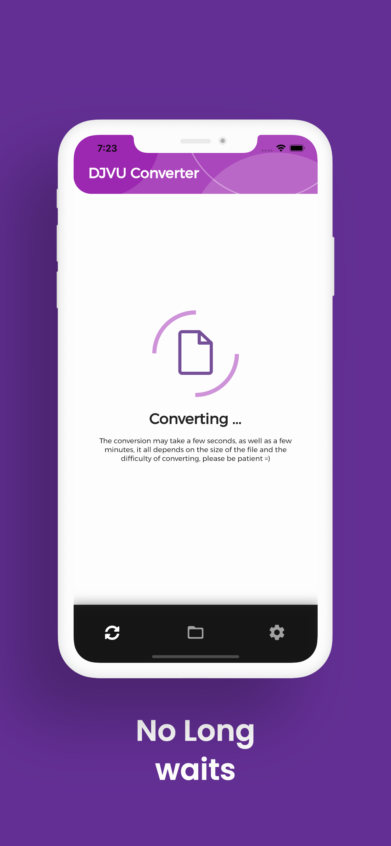 Conversión de DJVU, DJVU a PDF