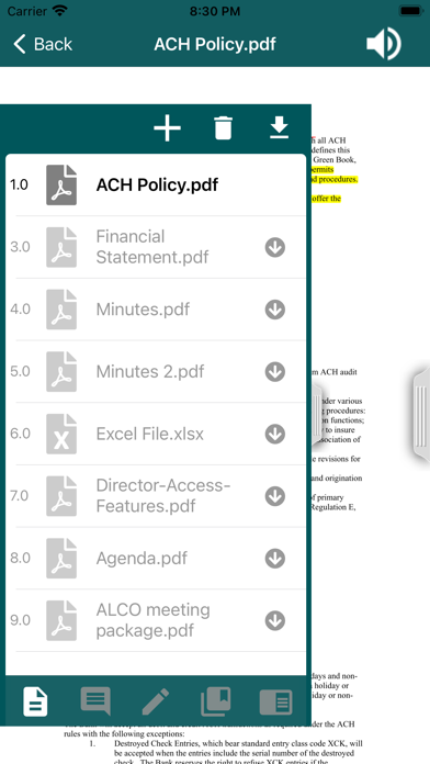 Director Access Screenshot