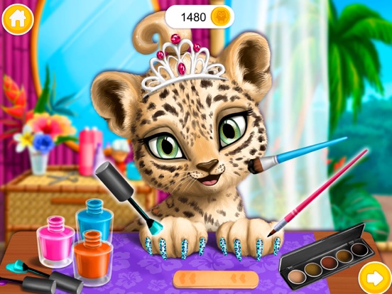 Screenshot #4 pour Jungle Animal Hair Salon!