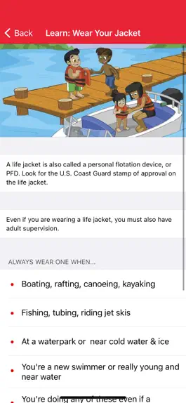 Game screenshot Swim by American Red Cross mod apk
