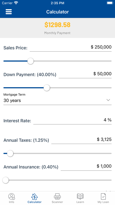 CSMC Mortgage Screenshot